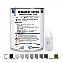 Topcoat / Gelcoat de finition paraffiné 1KG
