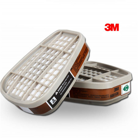 2 Cartouches masque A2 pour Masque 3M