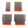 Spatules à mastic - Couteaux japonais X4