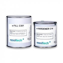 Enduit époxy de finition C301+C14  - 1,15 Kg