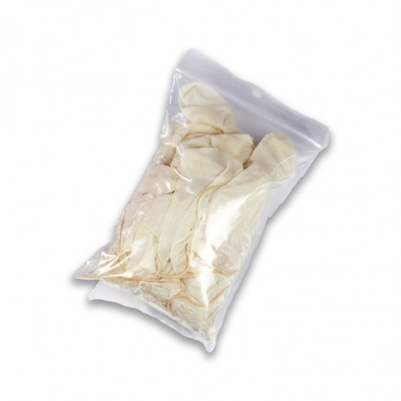 5 paires de gants Latex