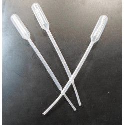 Lot de 3 pipettes graduées pour catalyseur