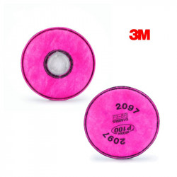 2 Filtres masque P3 pour Masque 3M