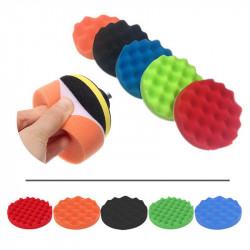 5 Disques de polissage alvéolés autogrippants 125 mm ou 150 mm