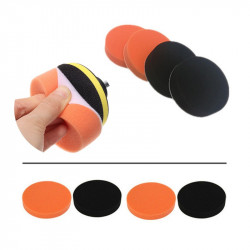 4 Disques de polissage pleins autogrippants 125 mm ou 150 mm