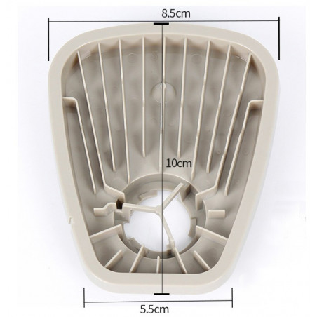 2 Cartouches porte filtres P1 pour Masque 3M