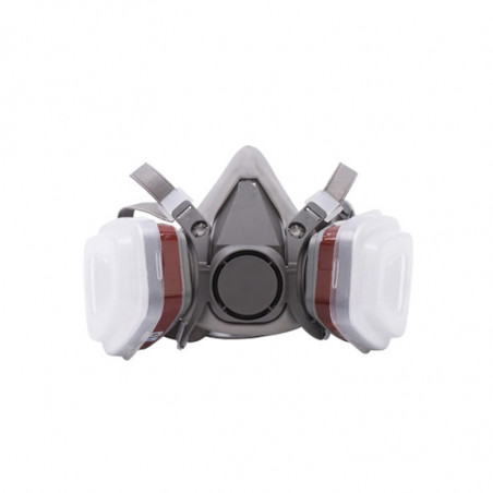 Masque de protection respiratoire 2 cartouches A2 et 2 filtres P1 complet