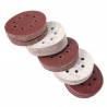 10 Disques de ponçage Auto-agrippants panachés