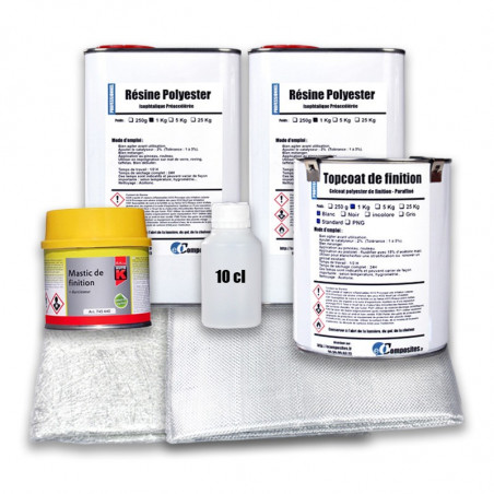 KIT Résine Polyester N°1